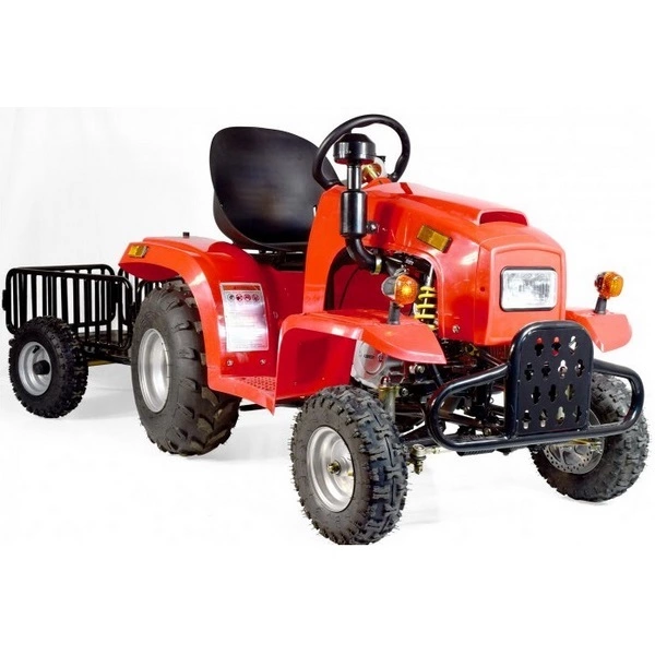 Tracteur agricole utilitaire 110cc avec remorque